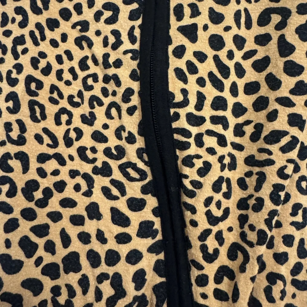 Little Sleepies Tan and Black Leopard Print Kids Pajamas